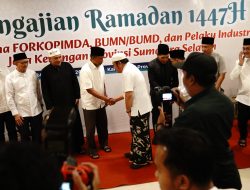 Sinergi dan Kehangatan Ramadan : Kasdam II/Sriwijaya Hadiri Pengajian Bersama Forkopimda Sumsel