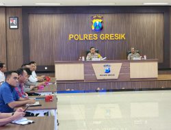 Polres Gresik Gelar Latpra Ops Pekat Semeru 2026, Bersihkan Miras Jelang Ramadhan