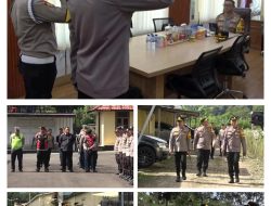 Polres Pagar Alam Tingkatkan Kesiapsiagaan Personel Simulasi Pengamanan Mako