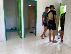 TMMD Ke-127, Kodim 1804/Kaimana Kebut Finishing Rumah di Kampung Sisir