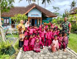 Babinsa Sambangi Sekolah diwilayah Binaannya
