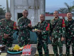 Prajurit Yonif 2 Marinir TNI AL Gelar Syukuran dan Buka Puasa Bersama Jelang Latihan