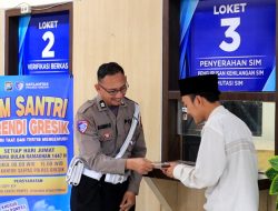 Ramadan 1447 H, Satlantas Polres Gresik Luncurkan Layanan SIM Santri Trendi