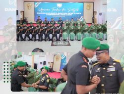 Dandim Palembang Hadiri Sertijab Danrem 044/Gapo, Tegaskan Dukungan dan Soliditas Jajaran