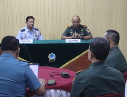Kodim Sleman Terima Kunjungan Tim Audit Kinerja Inspektorat Jenderal TNI