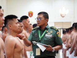Sidang Pemilihan Caba PK TNI AD Gelombang I TA 2026, Kasdam II/Sriwijaya : “Proses Seleksi Transparan dan Objektif”