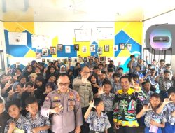 Antisipasi Bullying dan Bundir di Kalangan Pelajar, Sat Binmas Polres Mesuji Sambangi SDN 14 Simpang Pematang