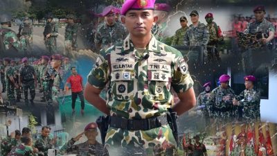 Danyon 2 Marinir Bersama Prajurit dan Keluarga, Ucapkan Selamat Hari Pers Nasional