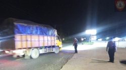 Cegah Kejahatan C3, Sat Samapta Polres Mesuji Gelar Patroli Perbatasan dan Exit Tol Simpang Pematang