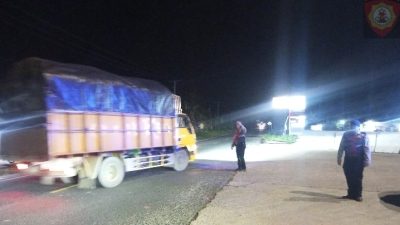 Cegah Kejahatan C3, Sat Samapta Polres Mesuji Gelar Patroli Perbatasan dan Exit Tol Simpang Pematang