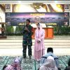 Sambut Bulan Suci Ramadhan Yonif 2 Marinir TNI AL Gelar Doa Bersama dan Tausiyah Serta Beri Santunan Kepada Anak Yatim