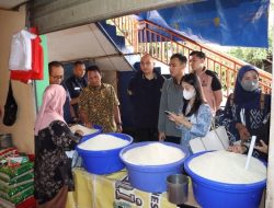 Jaga Stabilitas Pangan Ramadan, Satgas Saber Pangan Polres Jakbar Sidak Pasar Tradisional Pos Pengumben