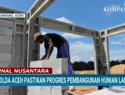 Kapolda Aceh Pastikan Progres Pembangunan Hunian untuk Korban Banjir Berjalan Lancar