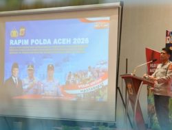 Kapolda Aceh Buka Rapim Polda Aceh 2026, Tegaskan Penyelarasan Kebijakan dan Penguatan Soliditas