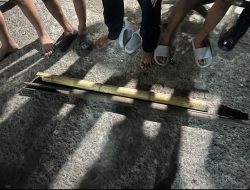Tim Presisi Bekasi Gagalkan Tawuran Pelajar di Jalan Raya Perjuangan, Bambu Disita