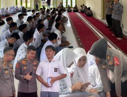 Polri Mengajar di SMKN 1 Lhoksukon: Mahasiswa STIK Angkatan 83/WPS Hadir Pulihkan Semangat Belajar Siswa