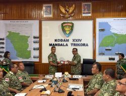 Pangdam XXIV/Mandala Trikora pimpin Taklimat Akhir Audit Itjen TNI Periode I TA 2026, Tegaskan Komitmen Tindak Lanjut Rekomendasi