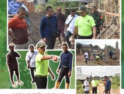 Kasdim 0418/Palembang Letkol Inf Dery Septriandi Cek KDKMP Talang Betutu, Pastikan Pembangunan Sesuai Rencana