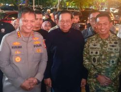 Pengamanan Kunjungan Mantan Presiden RI ke-6 di Summarecon Mall Bekasi