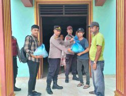 Kapolsek Lima Puluh Gelar “Minggu Kasih” di Gereja Pentakosta, Salurkan Sembako untuk Keluarga Membutuhkan