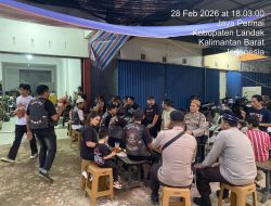 Ramadhan Penuh Persaudaraan, Black Jack dan Satbinmas Polres Landak Laksanakan Bukber