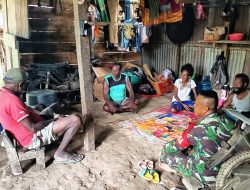 Melalui Kegiatan Komsos, Babinsa Koramil Kimaam Ajak Warga Kiworo Waspada DBD