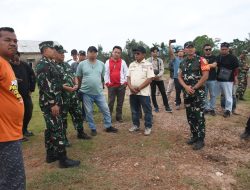 Perkuat Swasembada Pangan, Danrem 044/Gapo Tinjau Lokasi Cetak Sawah di Banyuasin