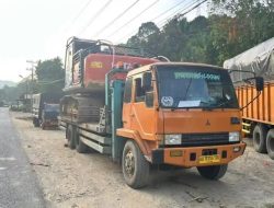 Polda Sumut Amankan Ekskavator dari Tambang Emas Ilegal di Mandailing Natal