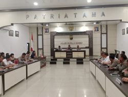 Kabag SDM Polres Batu Bara Laporkan Kegiatan Penelitian Puslitbang Polri di Aula Polres Serdang Bedagai