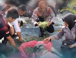 Polres Aceh Selatan Laksanakan Kurve Dukung Gerakan Indonesia Asri