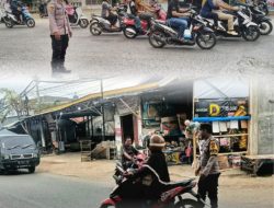 Anggota Polresta Banda Aceh Laksanakan Strong Point Selama Bulan Suci Ramadhan untuk Menjaga Harkamtibmas