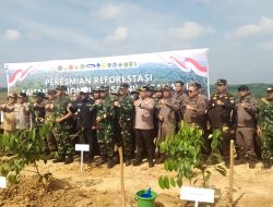 Reforestasi Tahap I TNTN Dimulai, Danrem 031/WB Tegaskan Dukungan TNI untuk Pemulihan Ekosistem