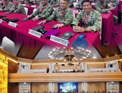 Aspers Pangkormar Mengikuti Rakorpers TNI TA 2026