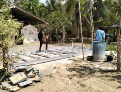 Wujudkan Hunian Layak, Koramil 29/Langkahan Kawal Pembangunan Huntara Mandiri di Desa Pante Gaki Bale