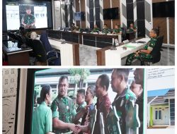 Penghargaan Kepada Prajurit Terbaik, Kasdam II/Sriwijaya Ikuti Penyerahan Santunan Rumah Non-Dinas tahap II tahun 2026