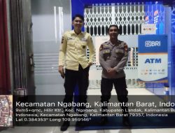 Personil Polsek Ngabang Laksanakan Patroli Malam Hari Untuk Mencegah Tindakan Premanisme Dan Kriminalitas