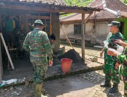 Gotong Royong Menjadi kunci Keberhasilan TMMD 127 Di Desa Kembang Wonogiri