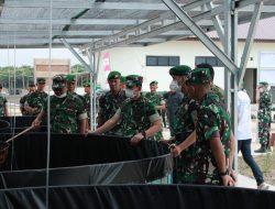 Pastikan Kesiapan Personel dan Pangkalan, Pangdam II/Sriwijaya Kunjungi Yonif TP 845/KS