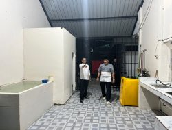 Kabid Perawatan, Keamanan dan Kepatuhan Internal Kanwil Ditjenpas Aceh Tinjau Dapur Lapas Banda Aceh
