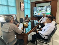 Kanwil Ditjenpas Aceh Koordinasi dengan Polda Aceh Menjaga Stabilitas Keamanan UPT Permasyarakatan