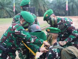 Yudha Wastu Pramuka : Tradisi Pembaretan Prajurit Infanteri Rindam II/Sriwijaya Tahun 2026