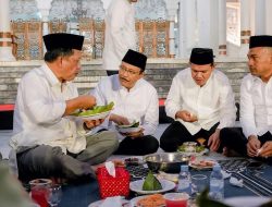 Menteri Sosial, Saifullah Yusuf dan Mendagri Tito Karnavian Buka Puasa Bersama Ribuan Warga di Masjid Raya Baiturrahman