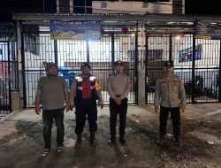 Patroli Malam Polsek Medang Deras Cegah Kejahatan dan Premanisme