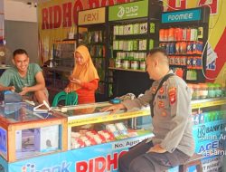 Cegah Kejahatan di Siang Hari, Personel Polsek Mempawah Hulu Patroli di Pasar Karangan