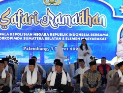 Safari Ramadhan di Sumsel, Kapolri Serukan Persatuan Nasional Hadapi Ketegangan Global