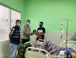 PJU Polda PBD Jenguk Korban Penikaman di RSUD Sele Be Solu Sorong