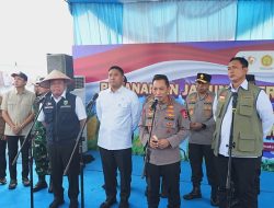 Dari Ogan Ilir, Kapolri Tanam Jagung dan Resmikan 57 Jembatan Merah Putih