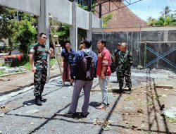 Dandim 0818/Malang-Batu Tinjau Pembangunan Koperasi Desa/Kelurahan Merah Putih di Sumbermanjing Wetan