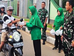 Persit KCK Kodim 1707/Merauke Berbagi Takjil, Wujud Kepedulian di Bulan Ramadhan