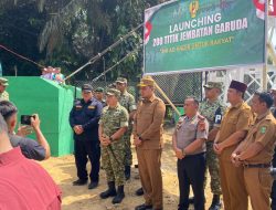 Pangdam XIX/Tuanku Tambusai Resmikan Jembatan Garuda Merah Putih di Desa Ringin, Perkuat Akses dan Kesejahteraan Masyarakat